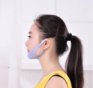 Groothandel nieuwe herbruikbare V-lijnvormige afslankende gezichtsriem Elastic Face Slimming Bandage