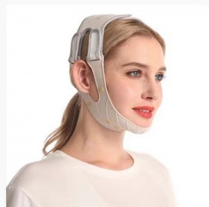 Groothandel nieuwe herbruikbare V-lijnvormige afslankende gezichtsriem Elastic Face Slimming Bandage