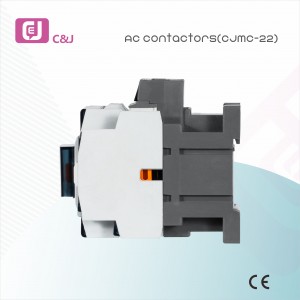 CJMC-22 jauna tipa maiņstrāvas/līdzstrāvas CJMC sērijas 3 fāzes maiņstrāvas magnētiskais kontaktors ar CE sertifikātu