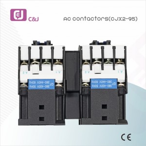 CJX2-95 AC elektrisk kontaktor 4-polet magnetisk kontaktor