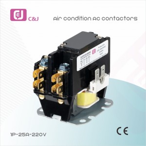 CJC2-1.5P 25A 30A 50-60Hz AC тибындагы кондиционер өчен магнит контакт