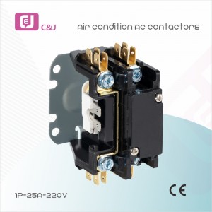 Contattore magnetico di tipo CA CJC2-1.5P 25A 30A 50-60Hz per aria condizionata