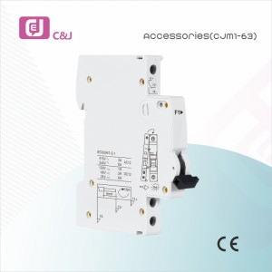 အသေးစား Circuit Breaker ဆက်စပ်ပစ္စည်းများ CJM1-63 F1/SD1