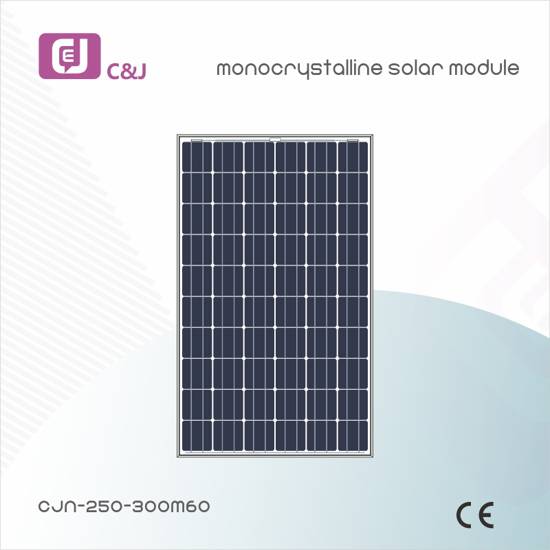 CJN-250-300M60 Monokristal Güneş Modülü1