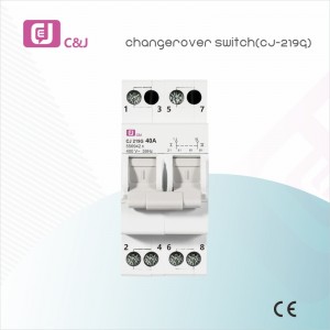 CJ-219g 1-4p Interruptor de cambio automático eléctrico modular Interruptor principal
