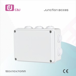 Disegnu pupulari per Custom Small IP54 ABS Electrical Plastic Junction Box per PCB