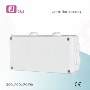 PCB用のカスタム小型IP54 ABS電気プラスチックジャンクションボックスの人気のあるデザイン
