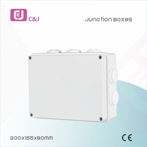 Популярен дизайн за потребителска малка IP54 ABS електрическа пластмасова съединителна кутия за PCB