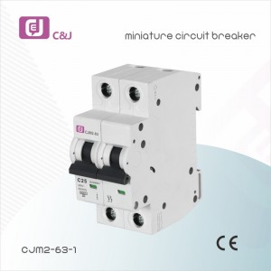 Interruptor en miniatura (MCB) CJM2-63-1 1P