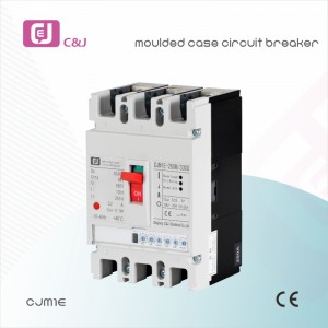 CJM1E-250M/3300 AC400V 10-630A Iwapọ DIN Rail Molded Case Circuit Fifọ MCCB