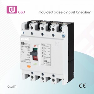 China-Lieferant CJM1-400L/4300 Mehrzweck-Industrie-MCCB-Leistungsschalter mit geformtem Gehäuse