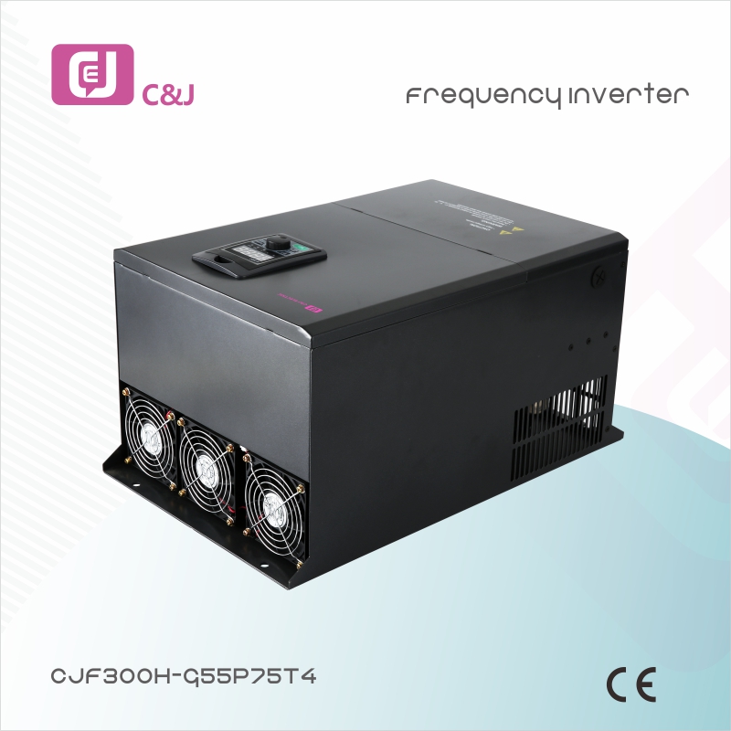 CJF300H-G55P75T4 55/75kw 3pH AC mbanye Ntụgharị Inversor Speed ​​Controller VFD Frequency Inverter