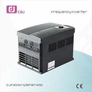 CJF300H-G15P18T4MD 15kw 380V AC VFD Three Phase Motor Vector Control Frequency Inverter