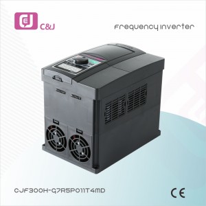 CJF300H-G7R5P011T4MD 7.5kw Gawo Litatu 380V VFD High Performance Motor Drive Power Frequency Inverter