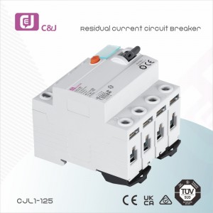 Автоматичен прекъсвач за остатъчен ток CJL1-125 2P(RCCB)