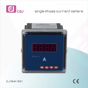 ຕູ້ໄຟຟ້າ CJ194I-9X1 Single Phase LED Display Current Meter Energy Meter