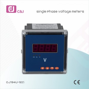 CJ194U-9X1 AC Tension de mesure du réseau électrique Compteur d'énergie Compteur de tension monophasé