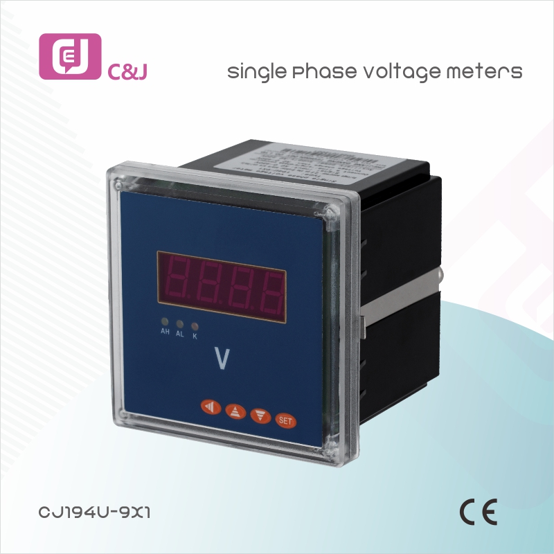 CJ194U-9X1 AC Miessspannung Power Grid Energy Meter Single Phase Volt Meter