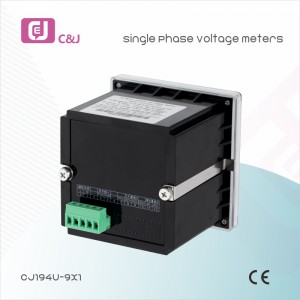 CJ194U-9X1 Đồng hồ đo điện áp AC Đồng hồ đo năng lượng lưới điện Đồng hồ đo điện áp một pha