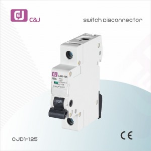 CJD1 1-4p Sehokelo se Isolate Switch 230/400V 100A