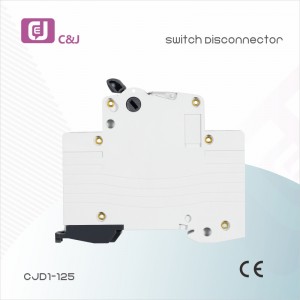CJD1 1-4p డిస్‌కనెక్టర్ ఐసోలేటింగ్ స్విచ్ 230/400V 100A