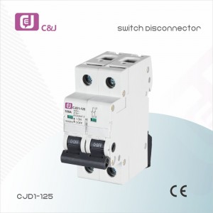CJD1 1-4p Disconnector a’ dealachadh suidse 230/400V 100A