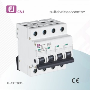 CJD1 1-4p роз'єднувач ізолятор 230/400V 100A