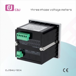 CJ194E-9X4 LED panel háromfázisú digitális feszültségmérő