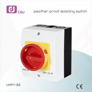 UKP Series IP65 Wetterproof isolearjende Switch