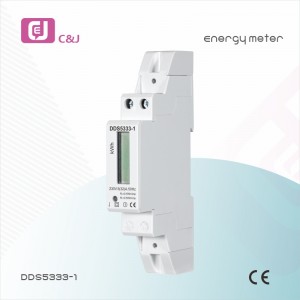 Hurtownia fabryczna DDS5333-1 Modułowy elektroniczny licznik energii na szynę DIN
