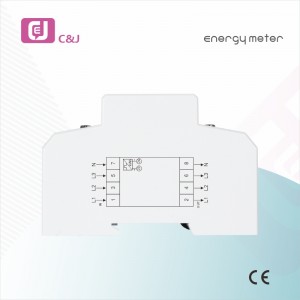 China Factory Wholesale Smart 3 Phase 4 Wire Energy Meter miaraka amin'ny efijery LCD lehibe