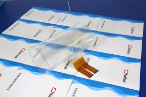 Película de tela touch capacitiva nano pcap, 50 polegadas, com usb, 10 pontos, multipontos reais, à prova de vandalismo, à prova d'água, ambiente externo