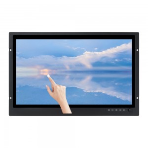 23.8 Pous Kapasitif Touch Screen Desktop PCAP Monitè Rezolisyon 1280 * 1024 Lcd Vrè Flat Touch Screen Display