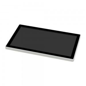 Egyedi, 19,5 hüvelykes paneles nyitott keretes falra szerelhető kapacitív beágyazott kijelzős LCD ipari érintőképernyős monitor