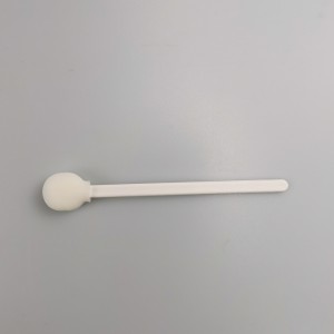 White PP Stick Open-Cell Sponge Medical Swab Rigid PP Stick Foam Swab