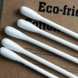 Eco-friendly Daily Use  Paper Stick Cotton Bud Swab