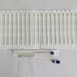 Individual Wrapped EO Sterile Foam Tip Medical Swab ABS Stick Sample Collection Tube