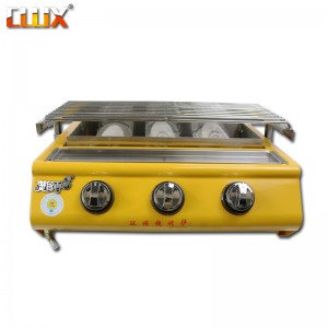 China Wholesale Outdoor String Lights Over Fire Pit Factories –  3 burner gas grill – Chuliuxiang