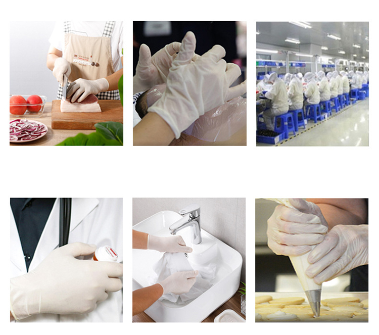 Classification, characteristics and uses of natural latex gloves