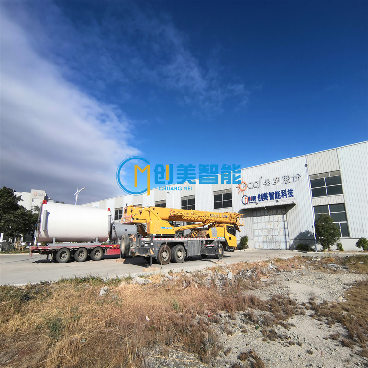 Shipment of supporting equipment for Vietnam nitrile/latex glove production line-diesel boiler