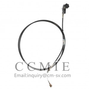 Throttle cable for road roller parts