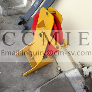 Auxiliary beam pulley bracket assembly for truck crane spare parts