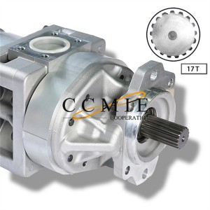 Komatsu Wheel Loader WA450-3 Gear Pump Oil Pump P.C.C. Pump 705-56-43020