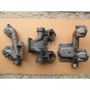 NT855 front middle and rear exhaust manifolds