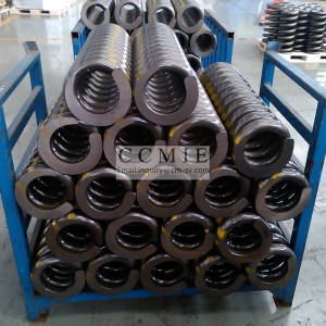 Tension spring for excavator spare parts