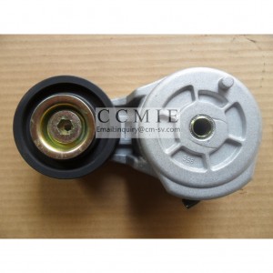 Tensioning device for excavator spare parts