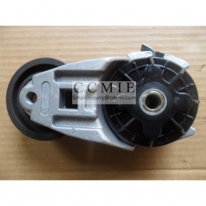 Tensioning device for excavator spare parts