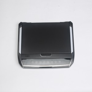10 INCH Ceiling-mounted flip-down multimedia player with an HD 1080p 19.5-inch LCD screen