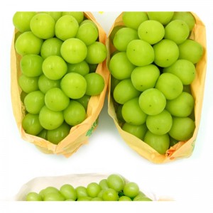 Fresh Shine Muscat Green Grape - gozoa, mamitsua, kurruskaria eta arrosa-usaina