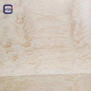 HW UV Coated Pine Plywood kanggo Furnitur Making